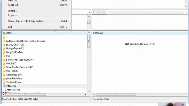 How to UPLOAD HTACCESS File to your WEB SERVER смотреть онлайн