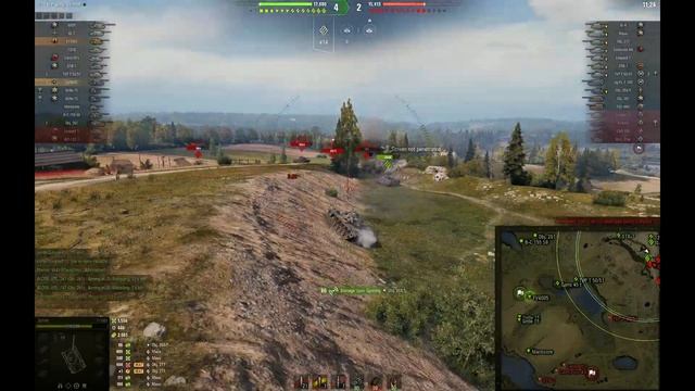 World of Tanks Gameplay RX 460 4 GB смотреть онлайн
