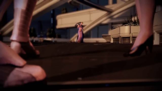 Mass Effect 2 - Female Shepard with Party Dress in Shadow Broker DLC смотреть онлайн