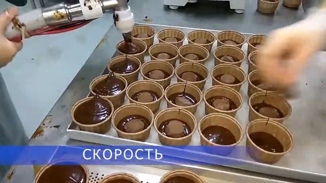 Дозирование теста для кексов. Дозатор VM 700 смотреть онлайн