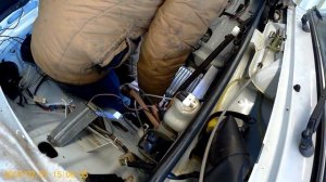 установка электродвигателя на автомобиль  ВАЗ 2106