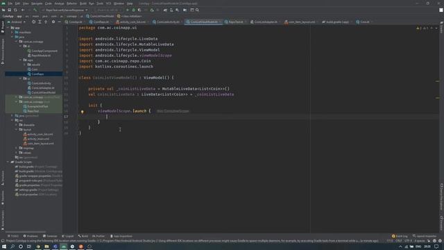 Android app using Retrofit, Dagger, Kotlin & MVVM Part-2 смотреть онлайн