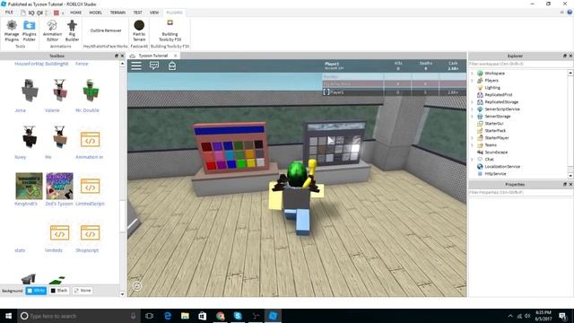 ROBLOX - Building a Tycoon for Starters - Part 1 смотреть онлайн