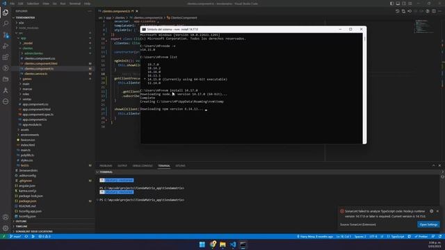 Solución (FIX): SonarLint failed to analyze TypeScript code: Node.js runtime version X.X or later.. смотреть онлайн