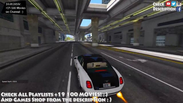 Bentley Mulsanne Mulliner 2013 - GTA V MOD | 2.7K / 1440p ! _REVIEW смотреть онлайн