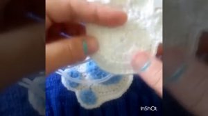 Вяжем аппликацию "Медвежонок" (лапки)-часть вторая