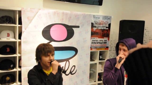 Афтограф-сессия в G-Style (Eric Vice & Johnyboy) смотреть онлайн