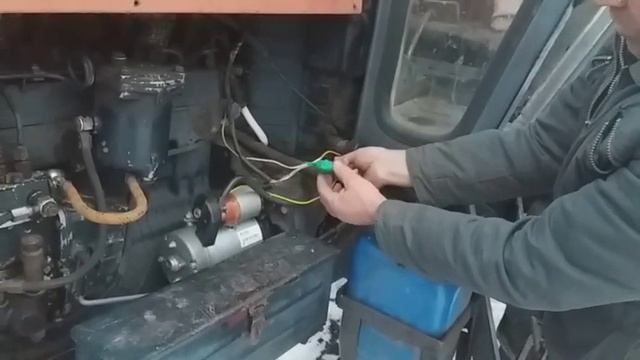 Мтз 82 переоборудование на 24 вольта. Пуск мтз с 12 на 24 смотреть до конца!!! смотреть онлайн