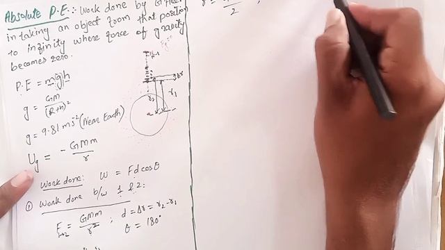 Absolute Potential Energy| Work Done in lifting| Work done from Earth to Infinity| FSc Physics Ch 4 смотреть онлайн