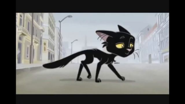 Моя детская песнка и самая любимая про чёрного кота