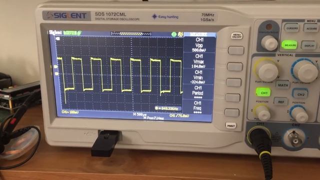 Raspberry Pi PWM is jittery (seen with oscilloscope and logic analyzer) смотреть онлайн