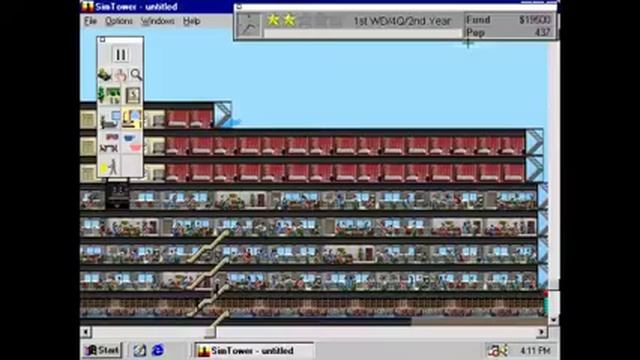 SimTower - Getting 3 Stars смотреть онлайн