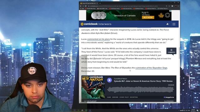 George Lucas TRUE Feelings Towards Disney Star Wars Now Revealed смотреть онлайн