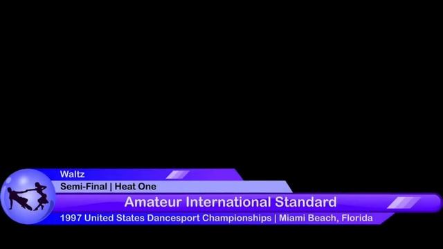 Tango | Semi-Final | Heat One | Amateur Standard | 1997 United States Dancesport Championships смотреть онлайн