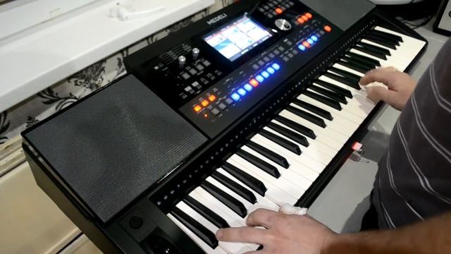MEDELI A1000, Стиль LM-Disco80 - Белые розы. смотреть онлайн