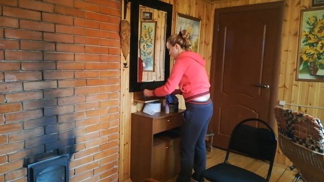 ГЕНЕРАЛЬНАЯ УБОРКА В БАНЕ! Комната отдыха в бане у родителей требует уборки! Уборка перед пасхой! смотреть онлайн