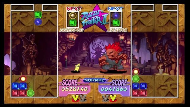 Super Puzzle Fighter II Turbo: HD Remix - Mei-Ling final battle vs Akuma & finale смотреть онлайн