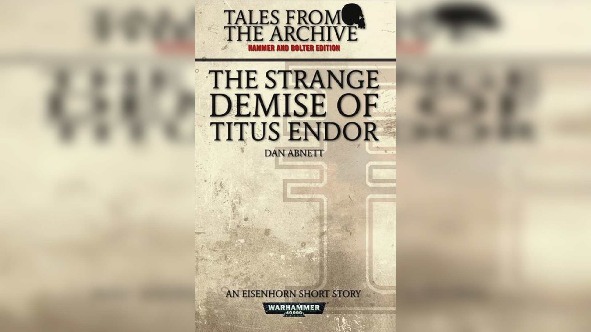 Загадочная смерть Тита Эндора / 