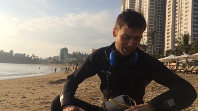 Нячанг зимой. Пляж зоклет. Nhatrang in the winter. Doc Let Beach. смотреть онлайн