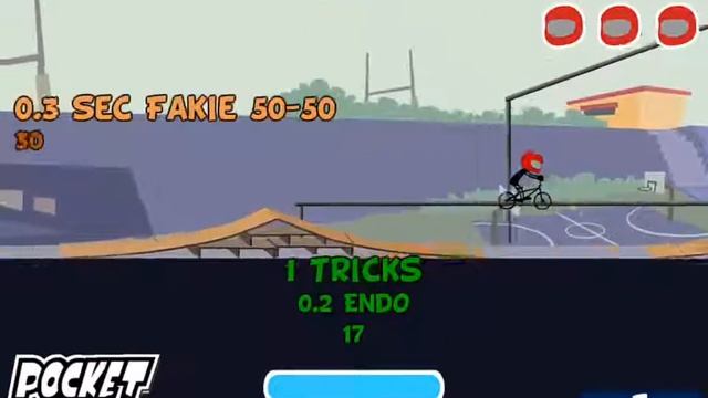Pocket BMX School Timed Run 69,700 Points Replay смотреть онлайн