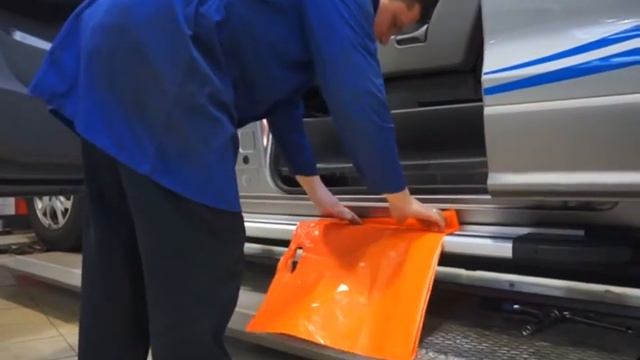 Тест порогов Can Otomotiv на Hyundai H1