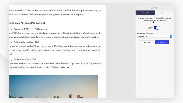 Convertir Un PDF En Word Sur Mac Avec PDFelement