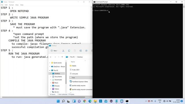 Compilation and execution of Java Program смотреть онлайн
