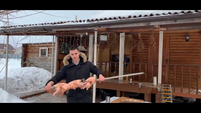 Курица на ВЕРТЕЛЕ - Provertel | Жарю курицу на вертеле В МОРОЗ смотреть онлайн