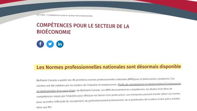 Le Programme de reconnaissance des biocompétences - Le point de vue des participants смотреть онлайн