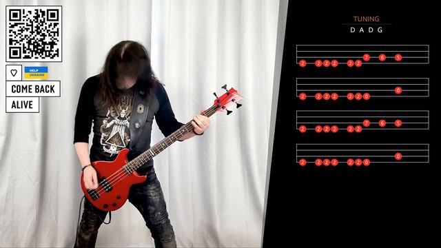 Heart's Done Time by Aerosmith | Bass Cover with Tab смотреть онлайн