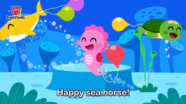 Be Happy With Baby Shark | doo doo doo doo doo doo | Animal Songs | Pinkfong Songs for Children смотреть онлайн
