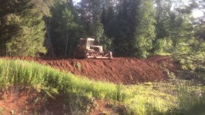 26 июня 2020 г. Укрепление дамбы бульдозером 170