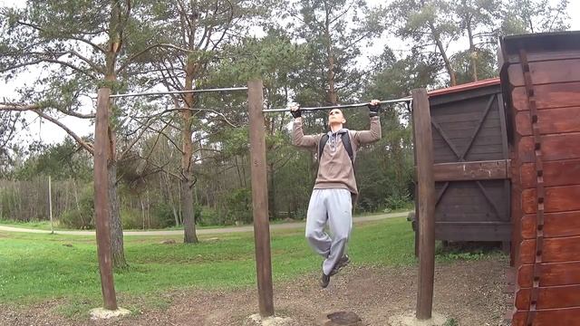 Полная тренировка Archo Morris на турнике и брусьях Как накачать спину Как накачать бицепсы смотреть онлайн