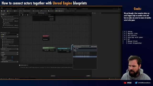 Unreal Engine 5 Tutorial: Click on actor смотреть онлайн