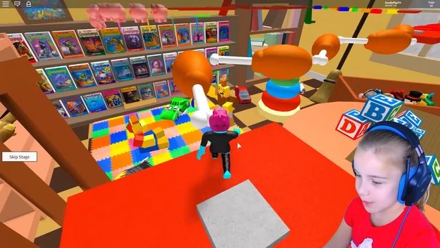 ПОБЕГ из ИГРОВОЙ КОМНАТЫ в Roblox игра Escape The Toy Room Obby в Роблокс смотреть онлайн