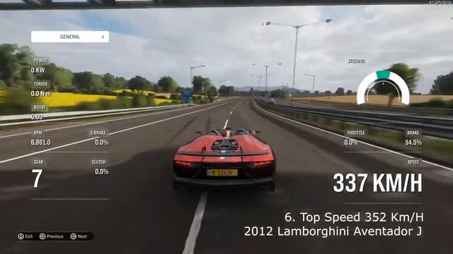 Forza horizon 4 топ 10 быстрых ламборджини смотреть онлайн