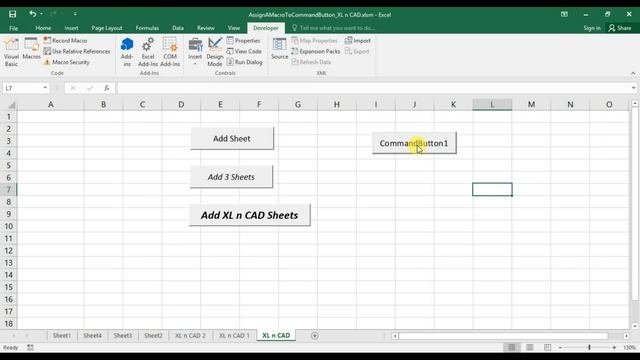 How to Assign Macro to a Command Button in Excel смотреть онлайн