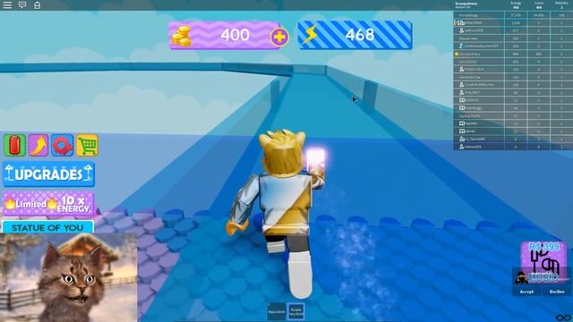 Becoming The Fastest Cat in Roblox Speed Simulator X смотреть онлайн