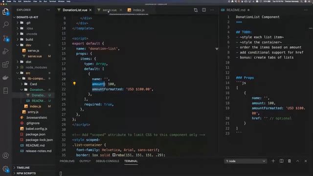 Ep 5: Building out VueJS Components | Project: Building an Open Source Vue JS Component Library смотреть онлайн