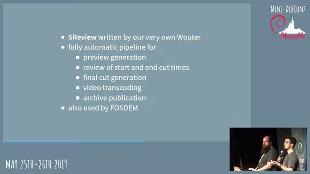 The DebConf Videoteam explained смотреть онлайн