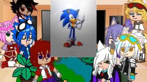 sonic and his friends react to Tik tok. Part 1(original ocs @InfinityXFilms