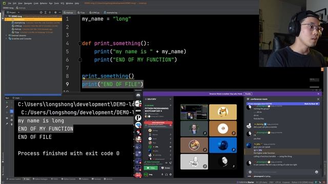 How does a List comprehension work and how to write a Python function | Python Tutorial | Day 4 смотреть онлайн
