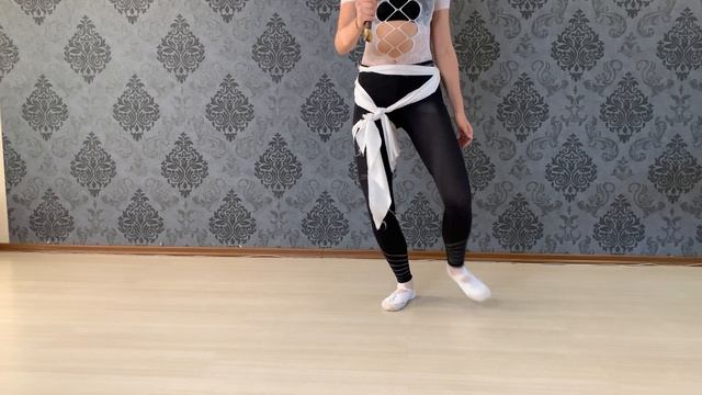 #4 Sword dance lesson. Как танцевать с шашкой? Подробное видео. Разбор движение 4. смотреть онлайн