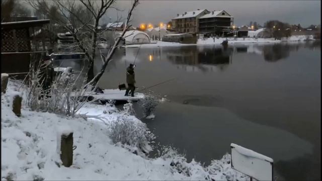 Вот то место, куда надо приезжать на форелевую рыбалку. Первые поимки форели в Юдино до запуска. смотреть онлайн