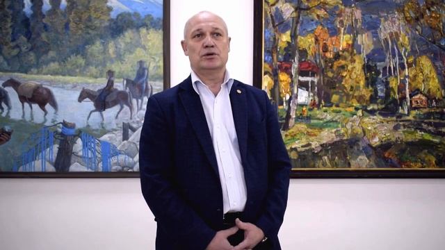Сергей Владимирович Тимохов, участник Краевой юбилейной выставки Красноярского Союза художников смотреть онлайн