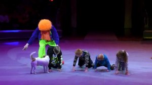 Клоун с собачкой | Цирковой номер