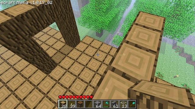Minecraft Alpha 1.0.17_02 #20 ''Build a house'' смотреть онлайн