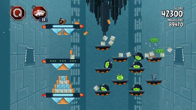 Angry Birds Star Wars - Death Star Level 24 - 3 Stars смотреть онлайн