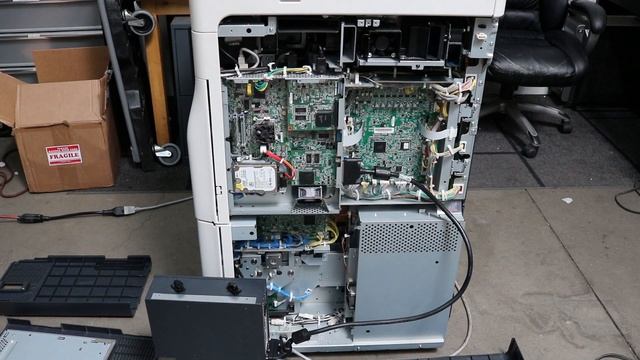 How to install Fiery image controller on a Copier!!! смотреть онлайн