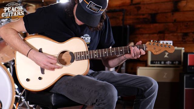 No Talking...Just Tones | Fender Highway Series Parlor | Natural смотреть онлайн
